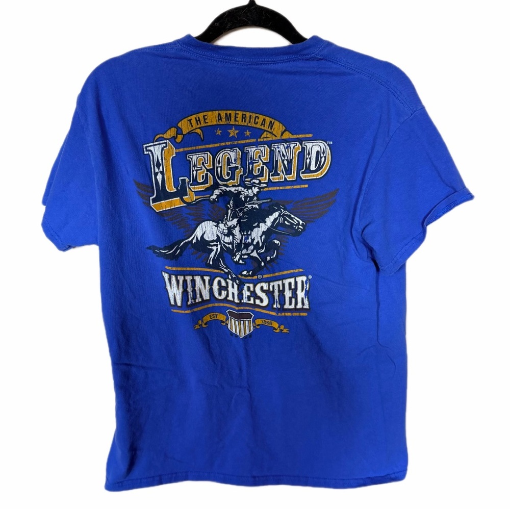 Winchester blue graphic tee M - Picture 2 of 4